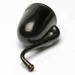 three quarter view of ear trumpet