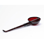 three quarter view of ear trumpet