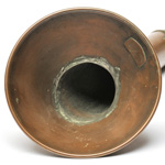 horn view of ear trumpet