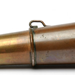 detail view of ear trumpet