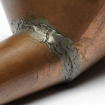 detail view of ear trumpet