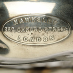 marks view of ear trumpet