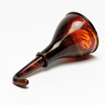 three quarter view of ear trumpet