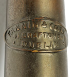 marks view of ear trumpet