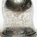 detail view of ear trumpet