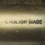 detail view of ear trumpet