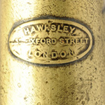 marks view of ear trumpet