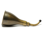 detail view of ear trumpet