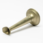 three quarter view of ear trumpet