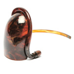 three quarter view of ear trumpet