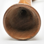 horn view of ear trumpet