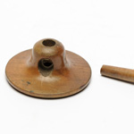 detail view of ear trumpet