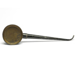 picture shows large dome ear trumpet