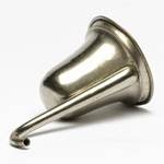 three quarter view of ear trumpet
