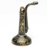 picture shows folded ear trumpet