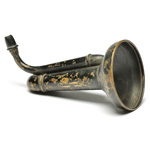 detail view of ear trumpet