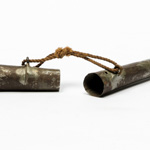 detail view of ear trumpet