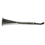 picture shows diaphragm ear trumpet