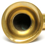 horn view of ear trumpet