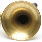 horn view of ear trumpet