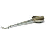 three quarter view of ear trumpet