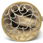 horn view of ear trumpet