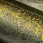 marks view of ear trumpet