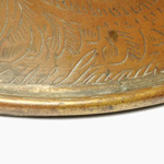 marks view of ear trumpet
