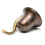 three quarter view of ear trumpet