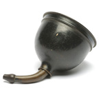 detail view of ear trumpet
