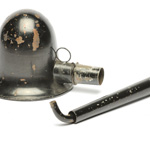 detail view of ear trumpet
