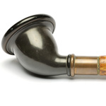 detail view of ear trumpet