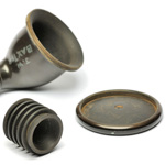 detail view of ear trumpet