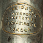 marks view of ear trumpet