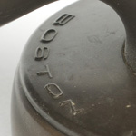 detail view of ear trumpet