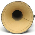 horn view of ear trumpet