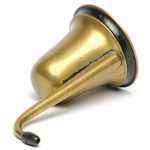 three quarter view of ear trumpet