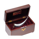 detail view of ear trumpet