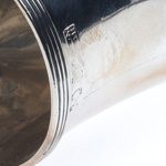 marks view of ear trumpet