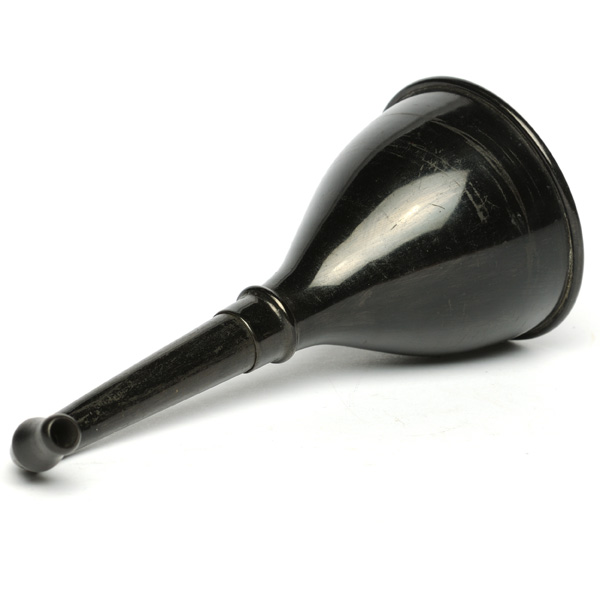 picture shows telescopic 2 pc ear trumpet @ EarTrumpets.co.uk