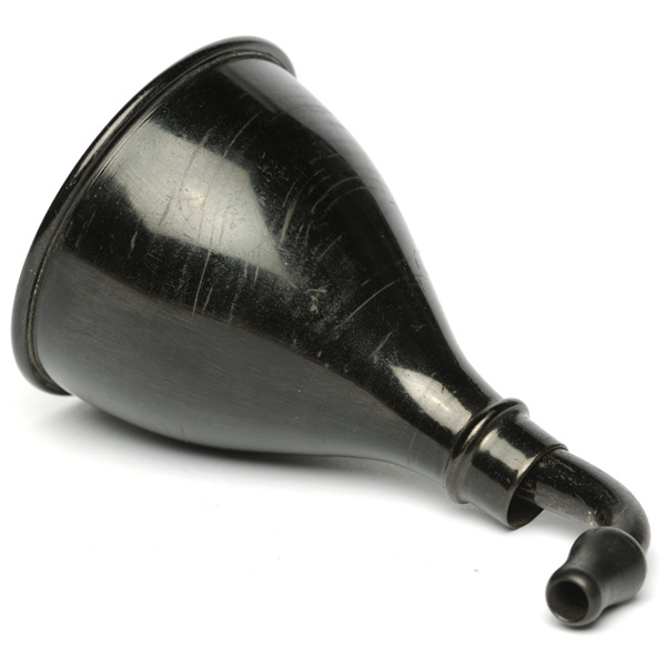 picture shows telescopic 2 pc ear trumpet @ EarTrumpets.co.uk