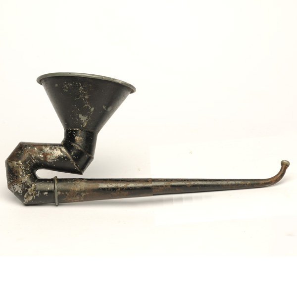 picture shows one piece ear trumpet @ EarTrumpets.co.uk