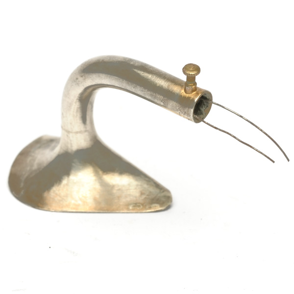 picture shows auricle ear trumpet @ EarTrumpets.co.uk