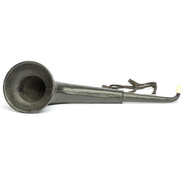picture shows telescopic 2 pc ear trumpet @ EarTrumpets.co.uk