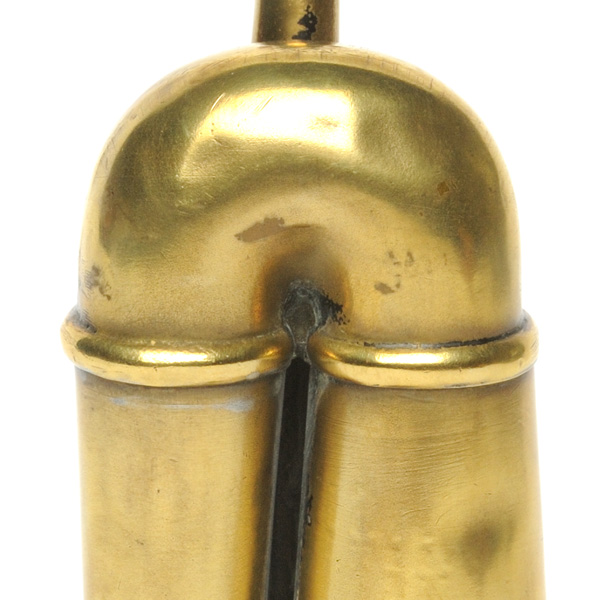 picture shows folded ear trumpet @ EarTrumpets.co.uk