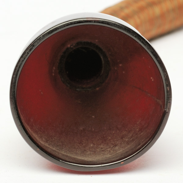 picture shows con tube ear trumpet @ EarTrumpets.co.uk