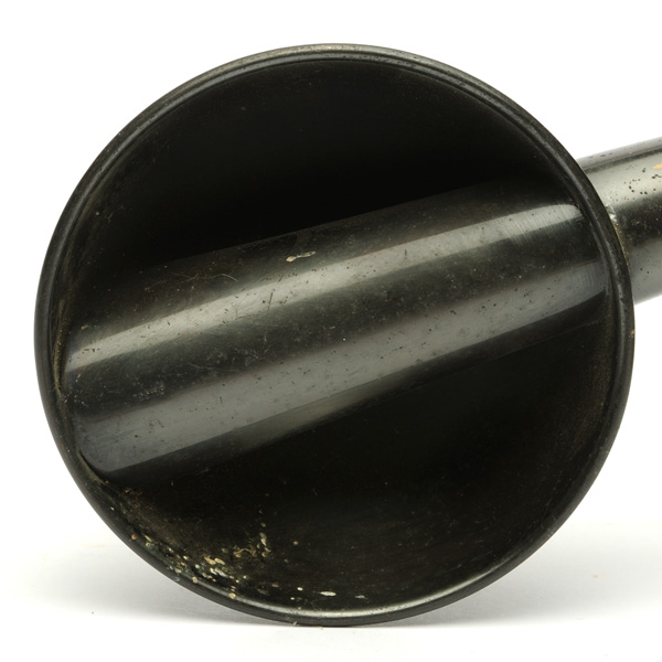 picture shows banjo ear trumpet @ EarTrumpets.co.uk