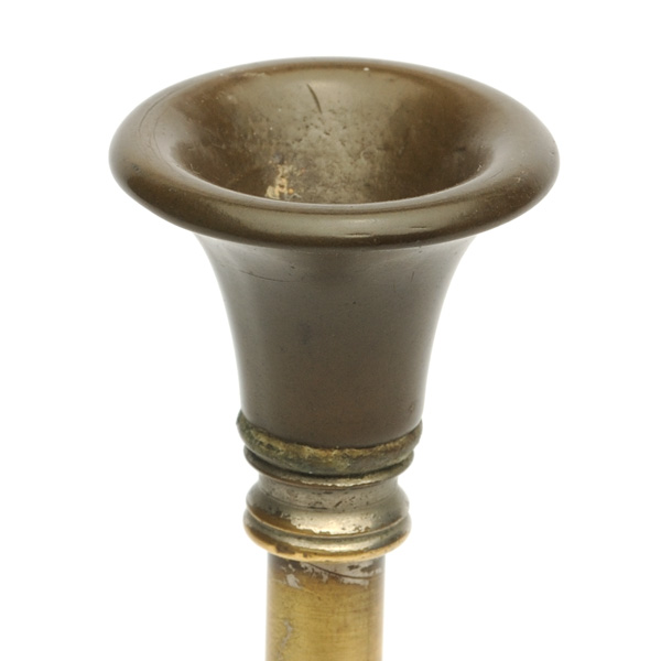 picture shows stethoscope ear trumpet @ EarTrumpets.co.uk