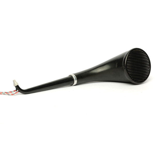 picture shows telescopic 2 pc ear trumpet @ EarTrumpets.co.uk