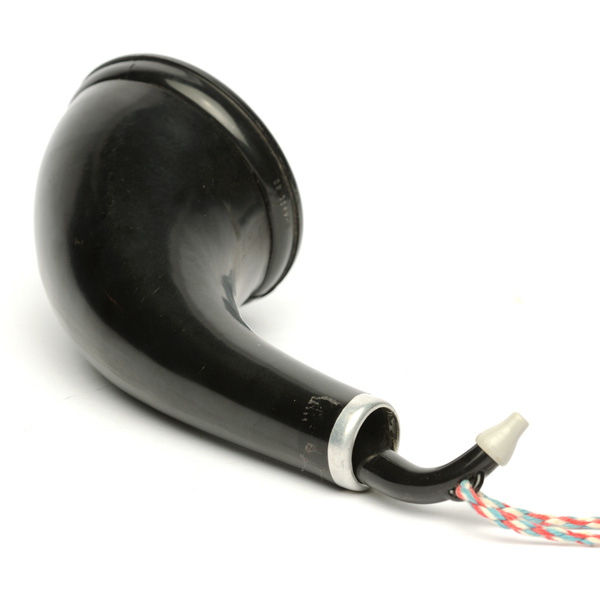 picture shows telescopic 2 pc ear trumpet @ EarTrumpets.co.uk